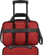 U.S. Traveler Rio Rugged Fabric Expandable Carry-on Luggage Set, Purple, 2 Wheel - Image 5